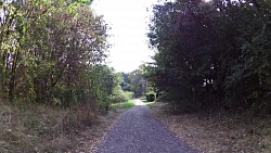 Picture from track educational trail from the forest to the Valley of Doubrava