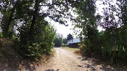 Picture from track educational trail from the forest to the Valley of Doubrava