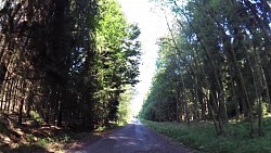 Obrázek z trasy EuroVelo 13, Stezka Železné opony - část Jihočeský kraj