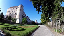 Picture from track Cycling circuit Mikulov – Ottenthal: „Mikulov from the other side of the border“