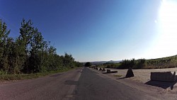 Picture from track Cycling circuit Mikulov – Ottenthal: „Mikulov from the other side of the border“