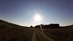 Bilder aus der Strecke Radrundweg Mikulov – Ottenthal: „Mikulov aus der anderen Grenzseite“