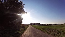 Picture from track Cycling circuit Mikulov – Ottenthal: „Mikulov from the other side of the border“