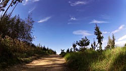 Picture from track Zručská trail to the lookout tower Babka