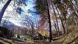 Obrázek z trasy Medvědí stezky, Beskydy - liščí stezka (oranžový okruh)