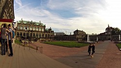 Picture from track A walk around the historic center of Dresden