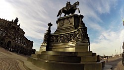 Picture from track A walk around the historic center of Dresden