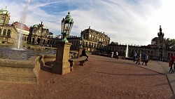 Picture from track A walk around the historic center of Dresden