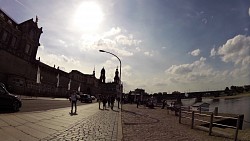 Picture from track A walk around the historic center of Dresden