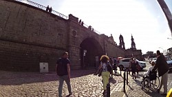 Picture from track A walk around the historic center of Dresden