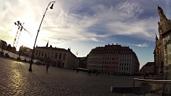 Picture from track A walk around the historic center of Dresden