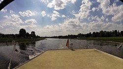 Picture from track Along the river Elbe from Dresden on a wheeled steamboat