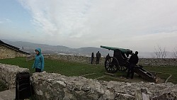 Picture from track Trenčín - a walk from the Ice Hockey Stadium, through the center up to the castle.