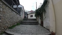 Picture from track Trenčín - a walk from the Ice Hockey Stadium, through the center up to the castle.