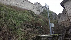 Obrázok z trasy Trenčín - prechádzka od zimného štadióna, cez centrum až na hrad.