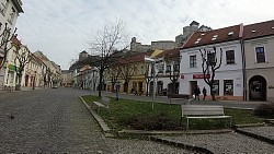 Obrázok z trasy Trenčín - prechádzka od zimného štadióna, cez centrum až na hrad.