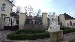 Picture from track Trenčín - a walk from the Ice Hockey Stadium, through the center up to the castle.