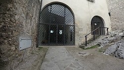 Obrázek z trasy Trenčín - procházka od zimního stadionu přes centrum až na hrad.