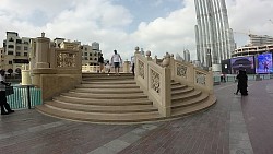 Picture from track Dubai - along the shopping centre Dubai Mall to the viewpoint with the view of Burj Khalifa