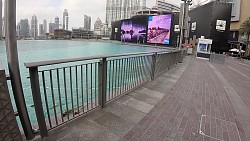 Picture from track Dubai - along the shopping centre Dubai Mall to the viewpoint with the view of Burj Khalifa