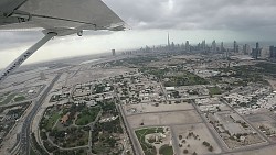 Immagine dalla pista Itinerari di volo su Dubai