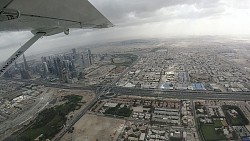 Immagine dalla pista Itinerari di volo su Dubai