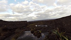Picture from track At the top of Roraima from Jacuzzi to Roraima Window