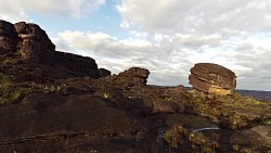 Picture from track At the top of Roraima from Jacuzzi to Roraima Window