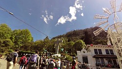 Bilder aus der Strecke Von La Candelaria aus zum Berg Monserrat