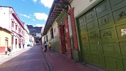 Obrázek z trasy Bogota - krátká procházka po La Candelaria