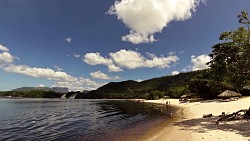 Picture from track A walk under the Salto Hacha waterfall and a ride along the Canaima lagoon