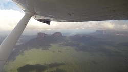 Obrázek z trasy Letadlem z Canaimy přes Salto Angel do Ciudad Bolivaru