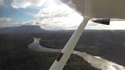 Obrazek z trasy Samolotem z Canaimy przez Salto Angel do Ciudad Bolivar