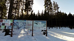 Obrázek z trasy Rozhledna Zadov - zimní prohlídka