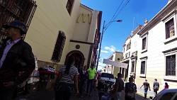 Bilder aus der Strecke Mérida - vom Zentrum bis zur Seilbahnstation