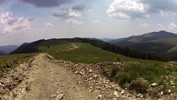 Obrázek z trasy Off road trasa Rumunsko - Petrimanu na vrchol