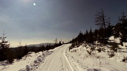 Obrázek z trasy Boletice race - závod horských kol 68km