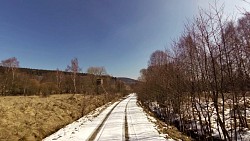 Obrázek z trasy Boletice race - závod horských kol, 41 km