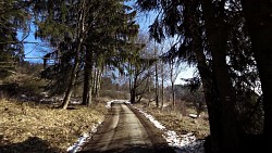 Obrázek z trasy Boletice race - závod horských kol, 41 km