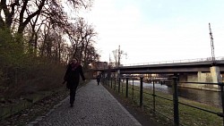 Picture from track By bicycle from Charlottenburg to Berlin city center and back