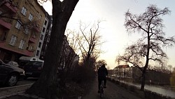 Picture from track By bicycle from Charlottenburg to Berlin city center and back