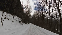 Obrázek z trasy Na běžkách z Pece Na Rozcestí, Rennerovky, Pražskou a zpět do Pece