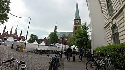 Obrázek z trasy Lübeck - historické hanzovní město