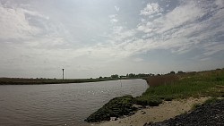 Bilder aus der Strecke Zusammenfluss von Medem und Elbe