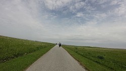 Bilder aus der Strecke Zusammenfluss von Medem und Elbe