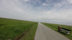 Bilder aus der Strecke Zusammenfluss von Medem und Elbe