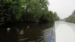 Bilder aus der Strecke Durch Otterndorf vom Rathaus zum Einsteigungsort und auf dem Schiff zum Elbe-Delta