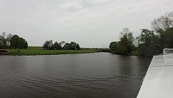 Bilder aus der Strecke Durch Otterndorf vom Rathaus zum Einsteigungsort und auf dem Schiff zum Elbe-Delta