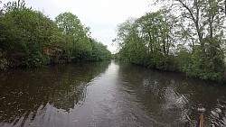 Bilder aus der Strecke Durch Otterndorf vom Rathaus zum Einsteigungsort und auf dem Schiff zum Elbe-Delta