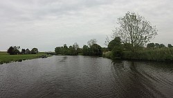 Obrázek z trasy Po řece Medem od delty Labe do Otterndorfu